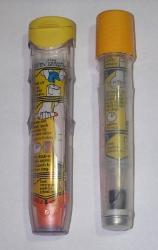 image of new epipen compared to current design